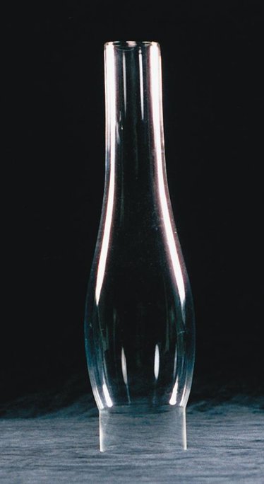 OLC Glass Oil Lamp Chimney Miller #2 Tall 2 5/8" 260mm tall 67mm Base 