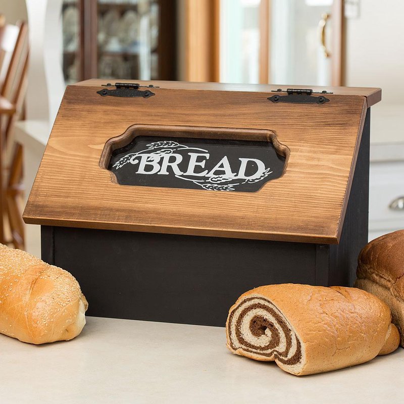Pine Hinged Bread Box - $99.99  - SHOP NOW