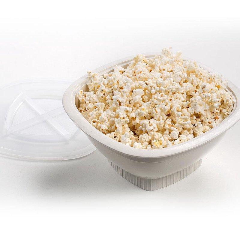 microwave glass popcorn popper instructions