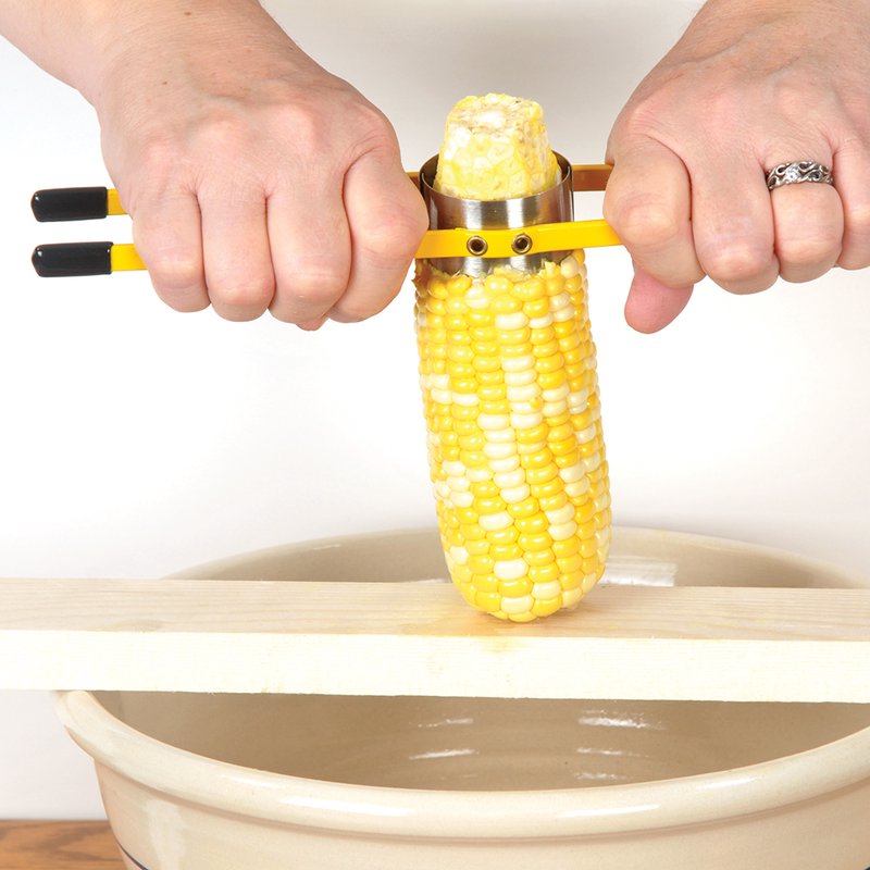 Kitchen Cooking Tools Easy to Operate and Clean Reusable and Durable Corn Stripper for Corn On The Cob Corn Cob Stripper Tool