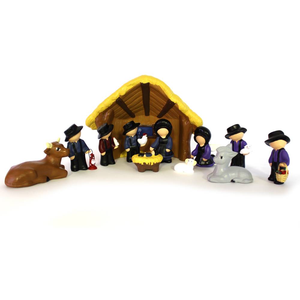 Amish Nativity Set - $59.99 - BUY NOW