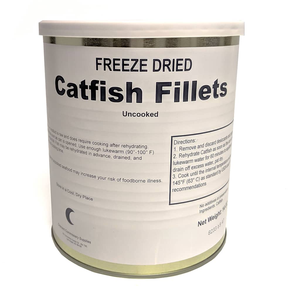 Freeze-Dried Catfish Fillets - $99.99 - SHOP NOW