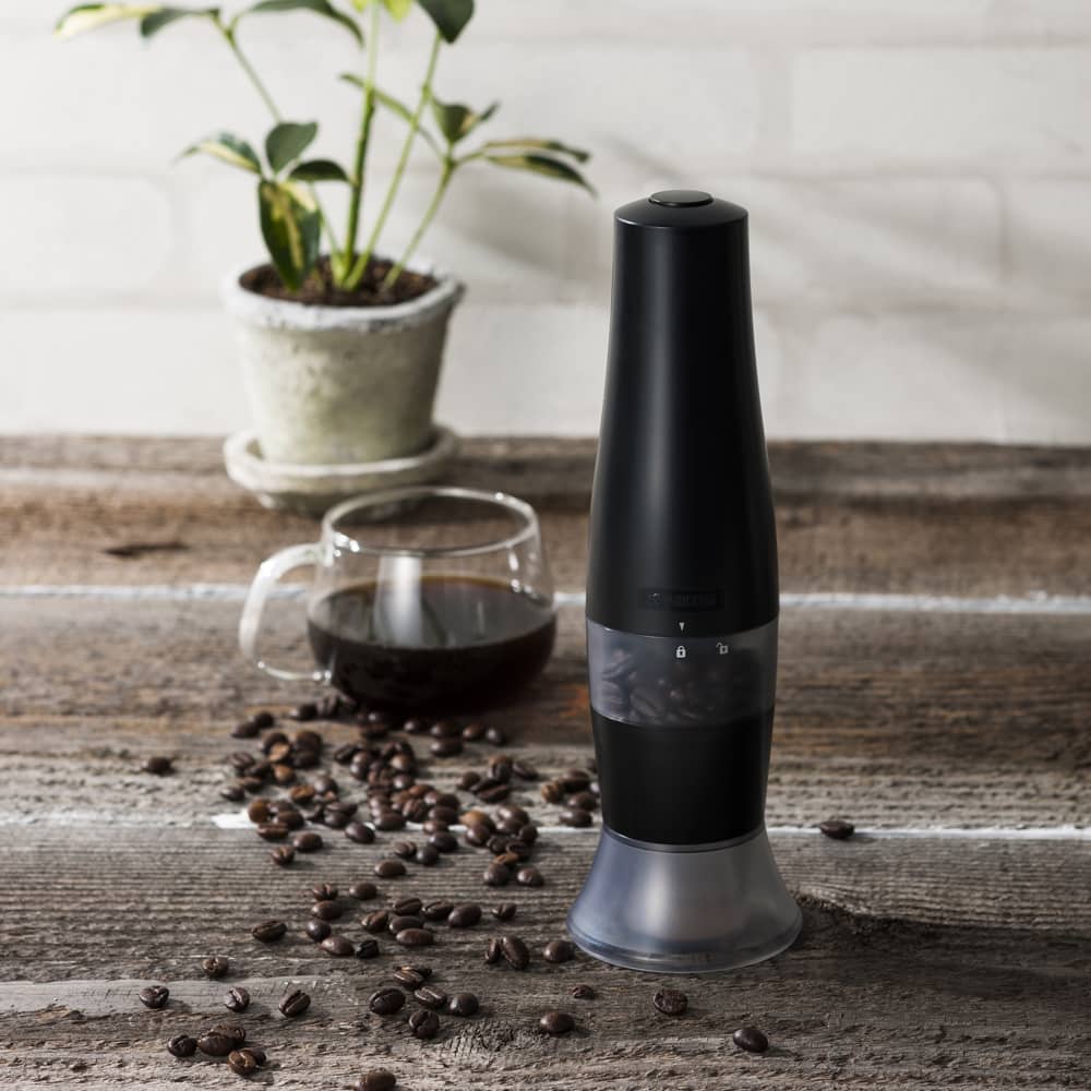 Battery-Operated Coffee Grinder with Stand - $79.99  - BUY NOW