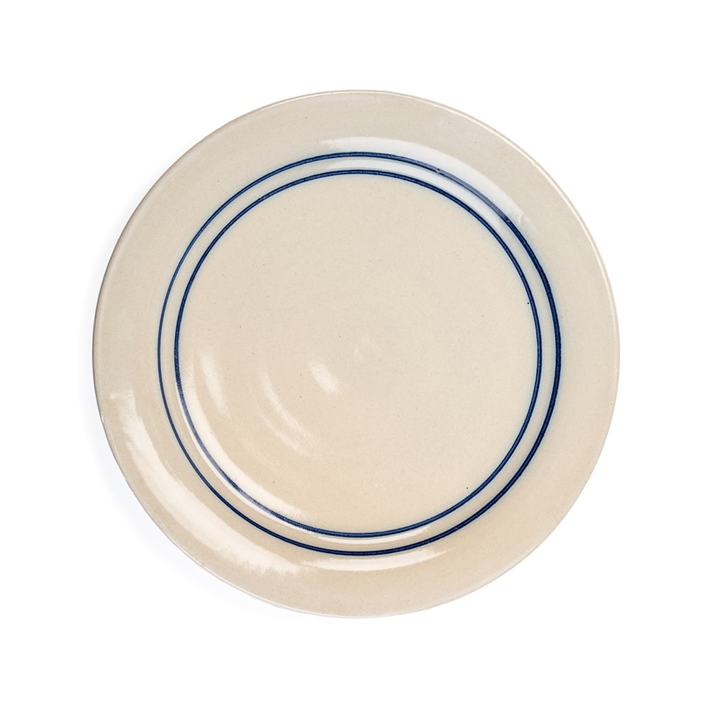 Heritage Blue Stripe Stoneware Dinner Plate - $14.99 - SHOP NOW