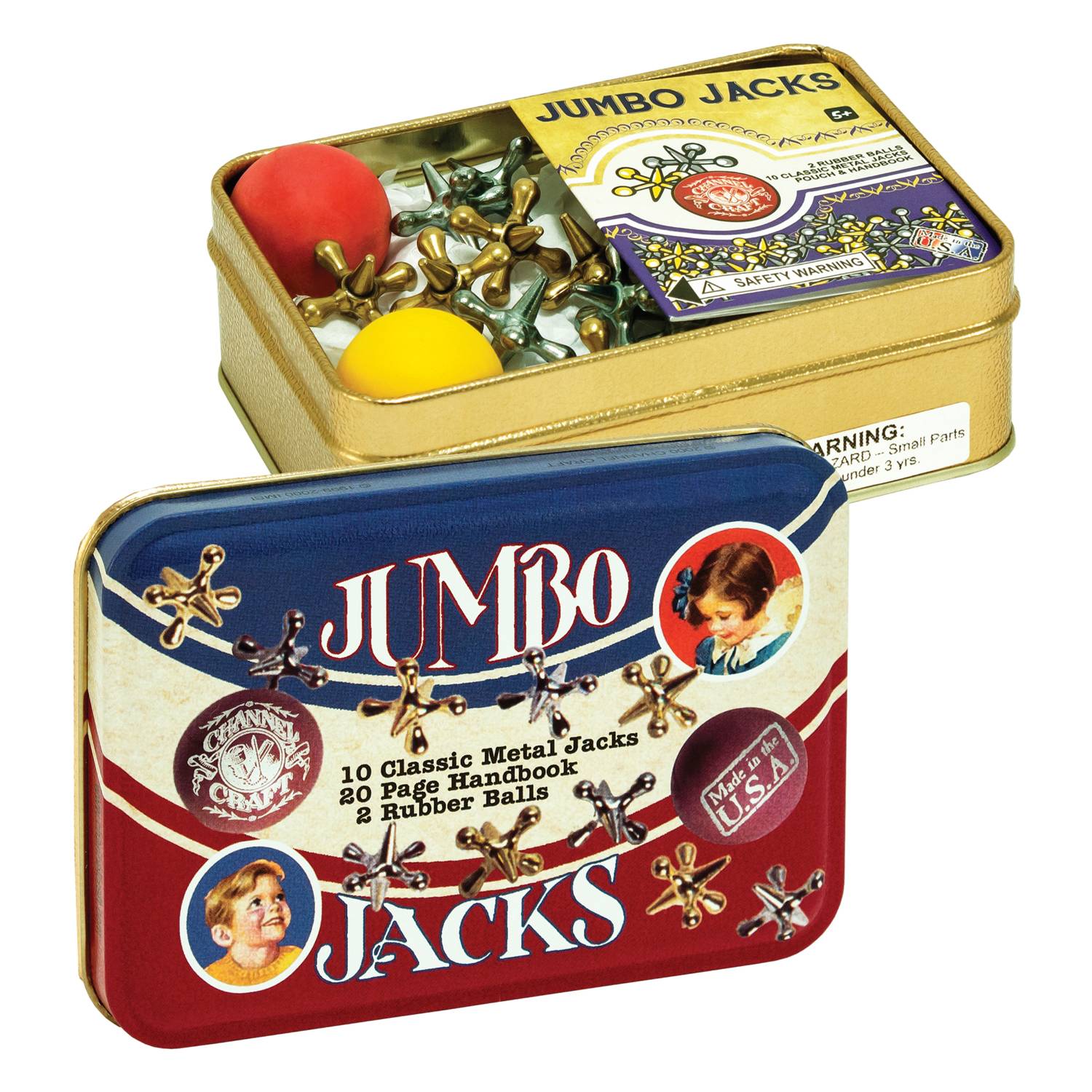Channel Craft TTW Tiddly Winks in a Classic Toy Tin 