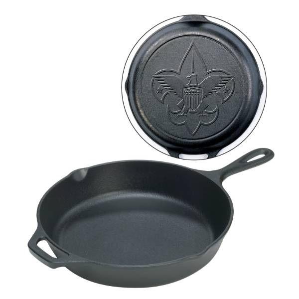 Lodge Cast Iron Boy Scout Skillet - 12 in