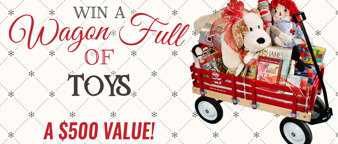 Win a Red Wagon Full of Toys!